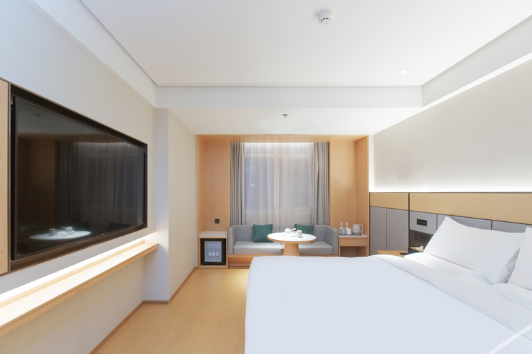 Bedroom 2, JI Hotel Tianjin Free Trade Zone Binhai Station, Tianjin