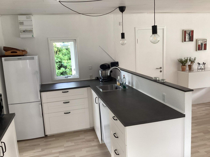 Private kitchen, 4 Star Holiday Home in Dannemare, Lolland