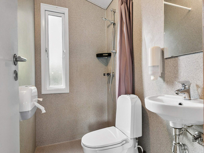 Bathroom, 6 Person Holiday Park Home in Aarhus N, Århus