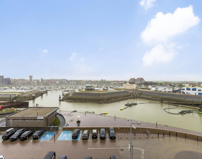 View from property 3, Apartment in Blankenberge Near the Beach, West-Vlaanderen
