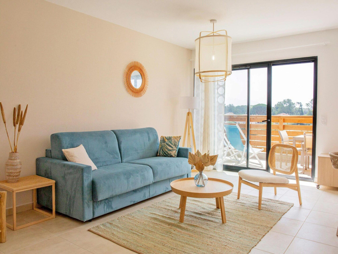Living room, Residence Domaine du Golfe de Lion, St. Cyprien, Pyrénées-Orientales