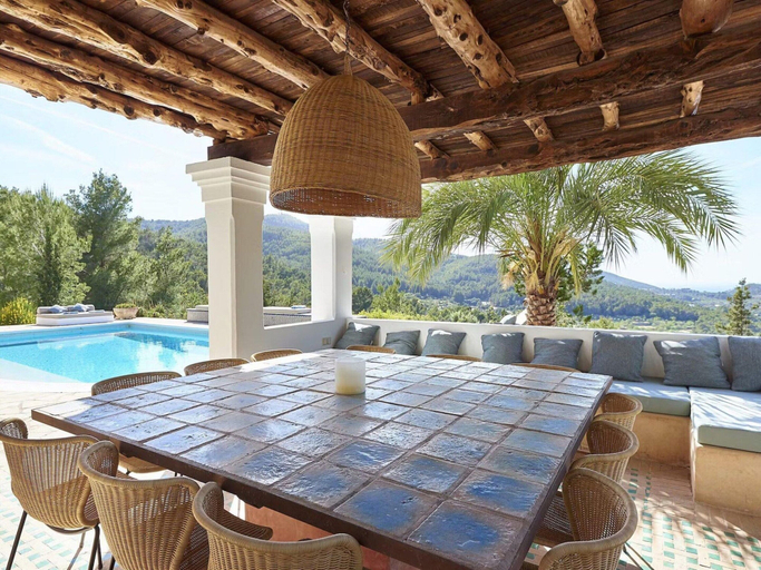 Dining 5, Hillside Villa With Sea-views, Baleares