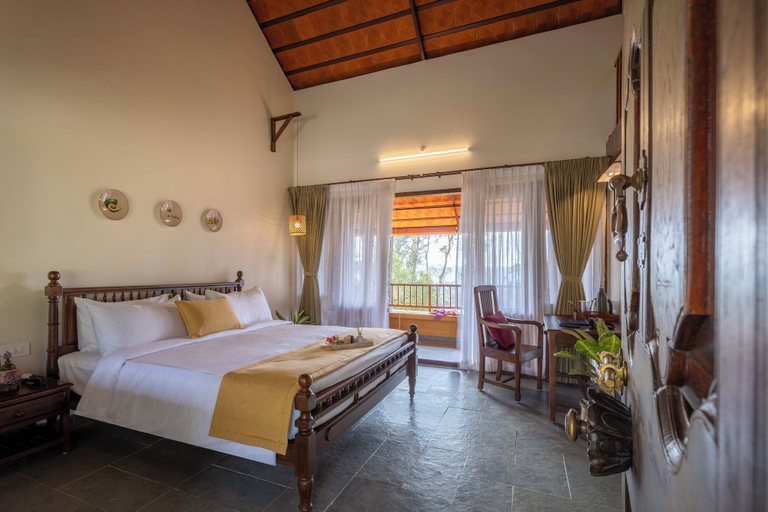 Bedroom 2, Amã Stays & Trails Alpenhof , Coorg, Kodagu