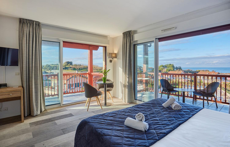 Bedroom 3, Hotel Erromardie Plage by Odalys, Pyrénées-Atlantiques