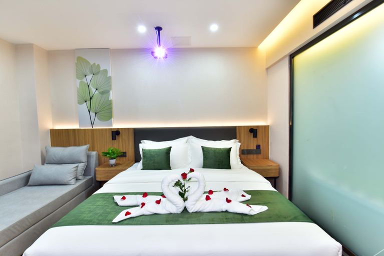 Bedroom 2, Green Tree Inn Dali Erhai City Centre, Dali Bai