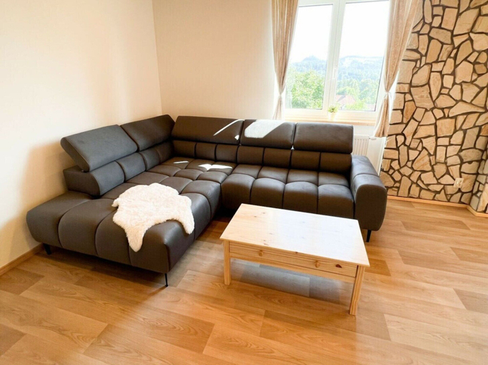 Living area 2, Spacious Villa With Swimming Pool, Děčín