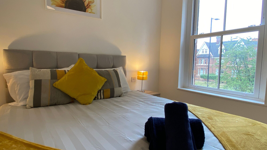 Bedroom 2, De Parys Premier Lodge 3 in Bedford, Bedfordshire