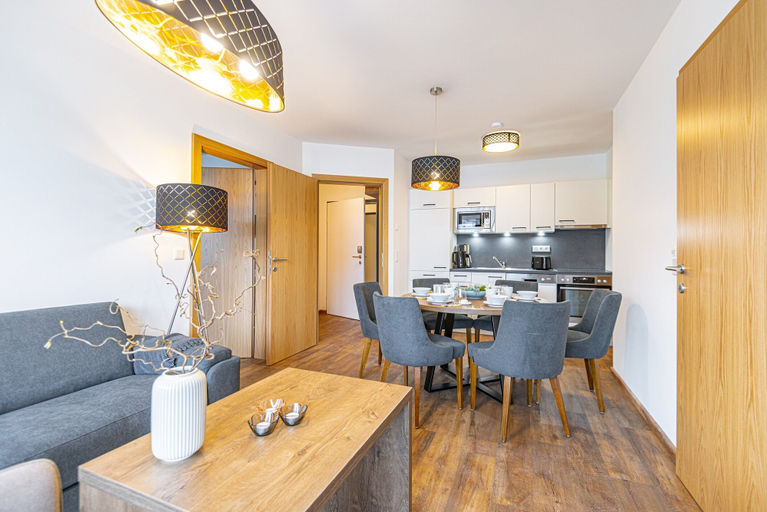Private kitchen 3, Graceful Apartment in Salzburg With Balcony, Sankt Johann im Pongau