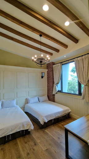 Bedroom 4, 宜蘭羅東包棟民宿-舒果2館生態農場 ShuGo 2 B&B-近清溝夜市 羅東夜市 國旅卡特約店, Yilan