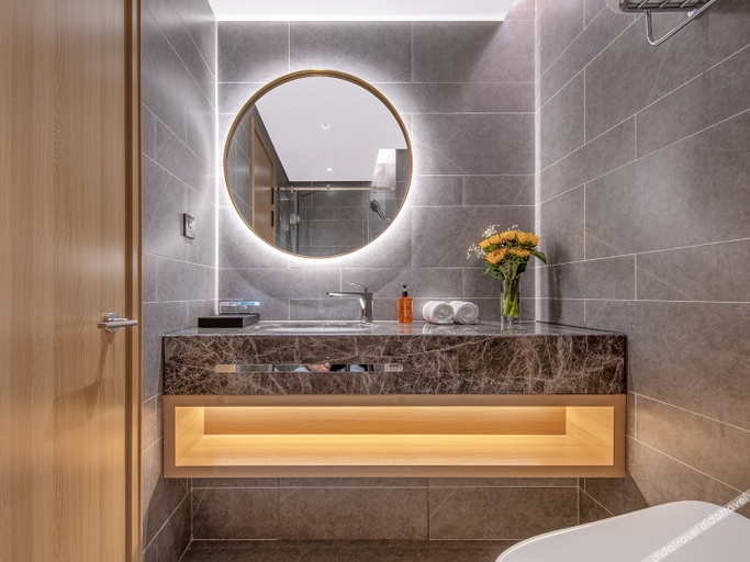 Bathroom 3, Orange Hotel Shenzhen Nanshan Subway Station, Shenzhen