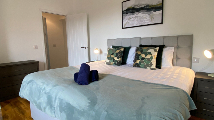 Bedroom 4, De Parys Premier Lodge 3 in Bedford, Bedfordshire