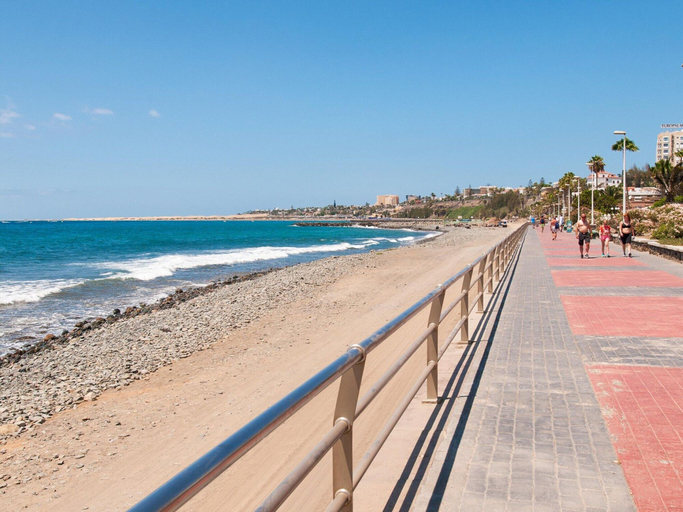 View from property 4, Studio in Gran Canaria Near Golden Beaches, Las Palmas