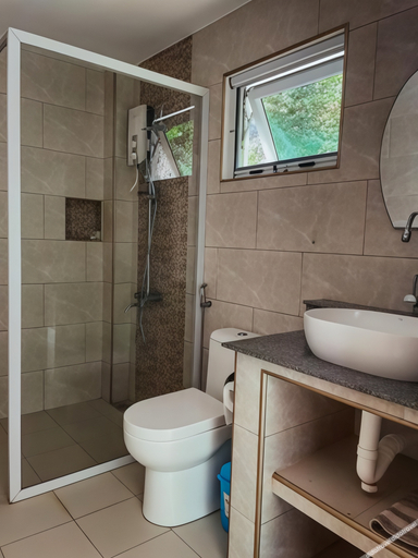Bathroom 4, Southmountain Resort Siquijor Island, San Juan