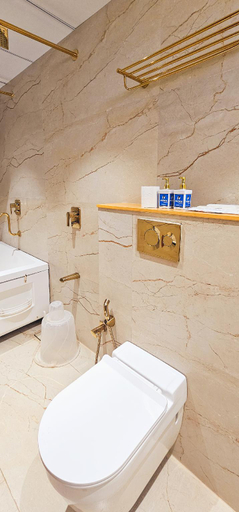 Bathroom 3, Hotel Nova Bliss, Rajkot