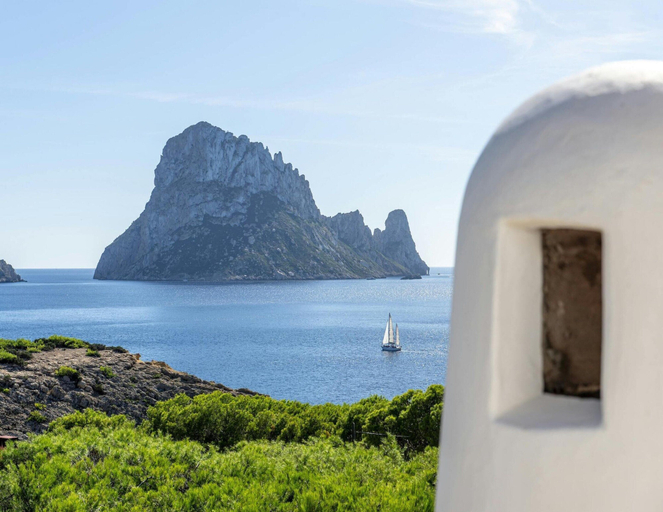 View from property 4, Lavish Villa Overlooking Es Vedra, Baleares