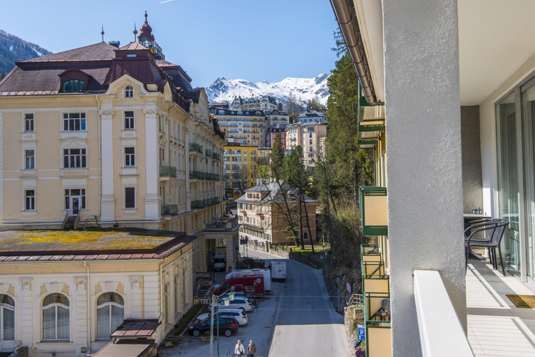 View from property 4, Spacious Apartment With Mountain View, Sankt Johann im Pongau
