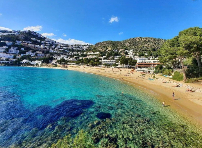 View from property 4, Apartment in Roses Near Canyelles Beach, Girona