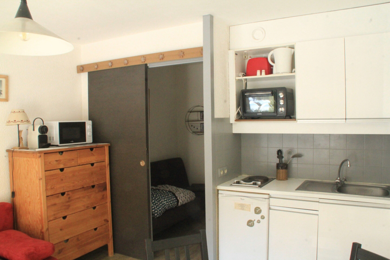 Private kitchen, Apartment for 4 in Chatel With Balcony, Haute-Savoie