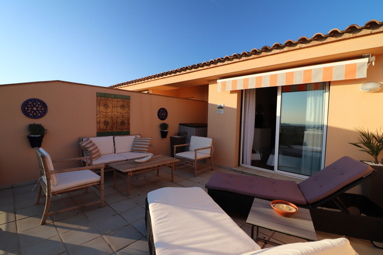 Terrace/patio 5, Duplex Apartment in Palau-saverdera, Girona