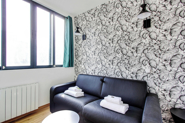 Living area 3, Cosy Studio - 2P - Parc de Belleville, Paris