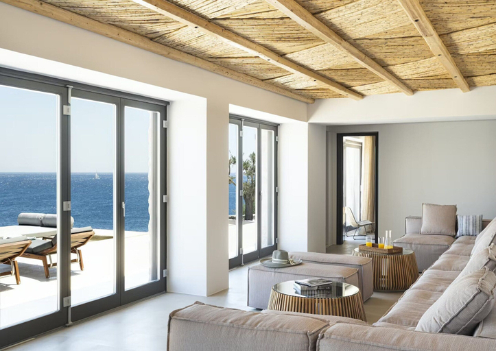 Living room 5, Waterfront Villa With Private Pool, South Aegean
