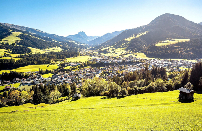 View from property 5, Apartment in Kirchberg Near Ski Lift, Kitzbühel
