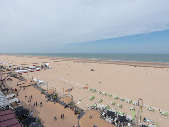 View from property 4, Beautiful Apartment With sea View, West-Vlaanderen