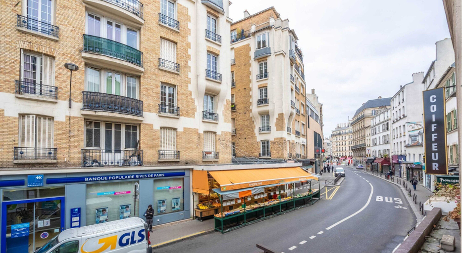 View from property, Belleville, Paris