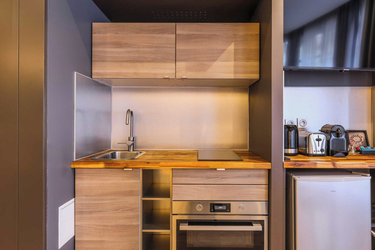 Private kitchen, Luxurious Studio - 2P - Passy, Paris