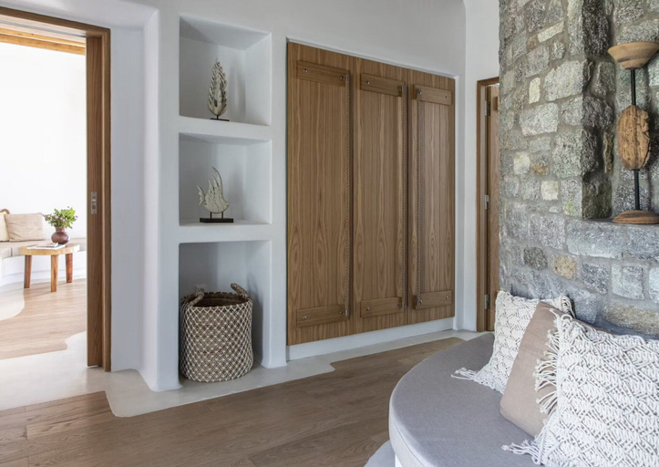 Living room 3, Serene Villa With Terrace and Views, South Aegean