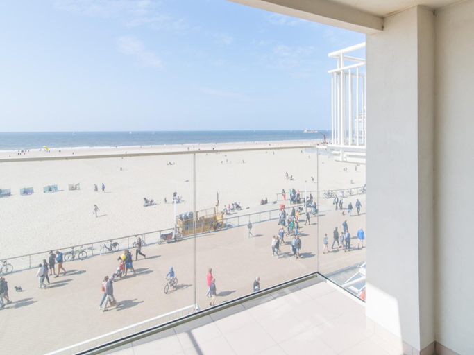 Balcony, Apartment in Ostend With Stunning Sea View, West-Vlaanderen