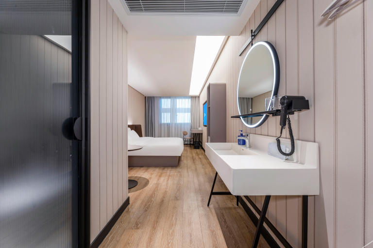Bathroom 3, Hanting Premium Hotel Hefei South Railway Station North Square, Hefei