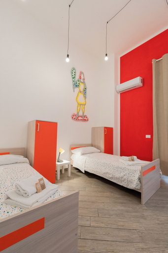 Bedroom 4, Cortile dei Giusti Combo Guesthouse, Palermo