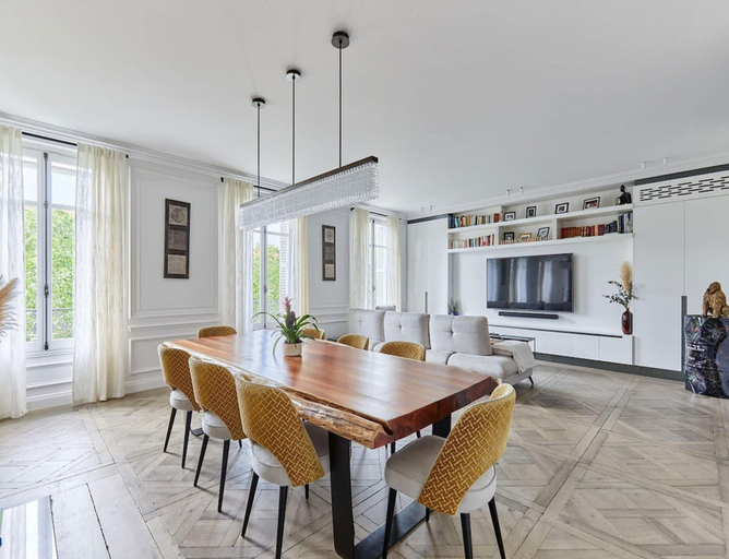 Dining 4, Incredible Apartment Etoile Porte Maillot, Paris