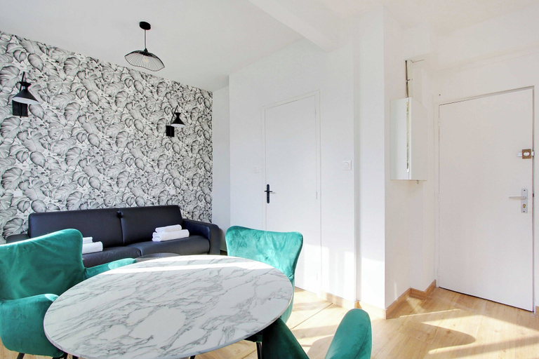 Interior, Cosy Studio - 2P - Parc de Belleville, Paris