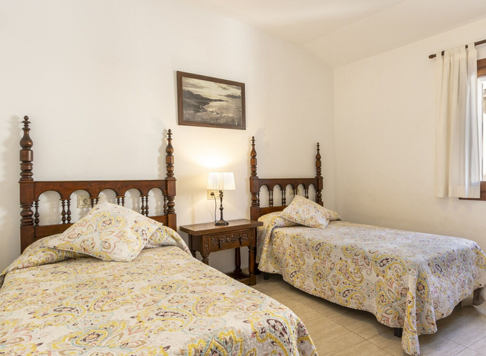 Bedroom 4, Spacious Villa With Garden, Baleares
