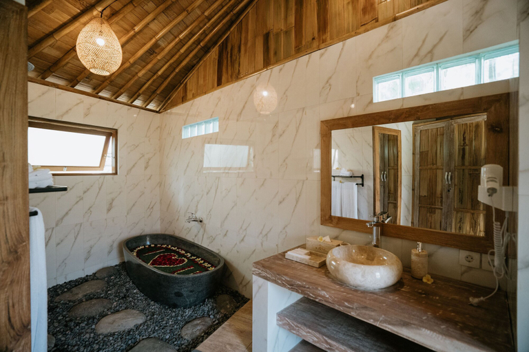 Bathroom 4, Umah Bali Kuno Villas, Gianyar