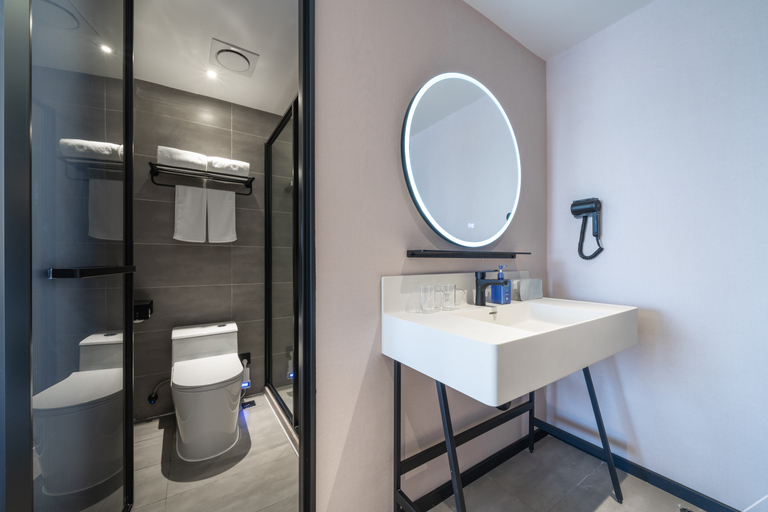 Bathroom 3, Hanting Hotel Dongguan Municipal Government Guomao, Dongguan