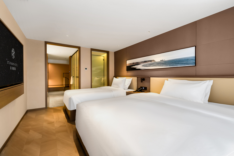 Bedroom 2, Starway Hotel Harbin West Station West Square, Harbin