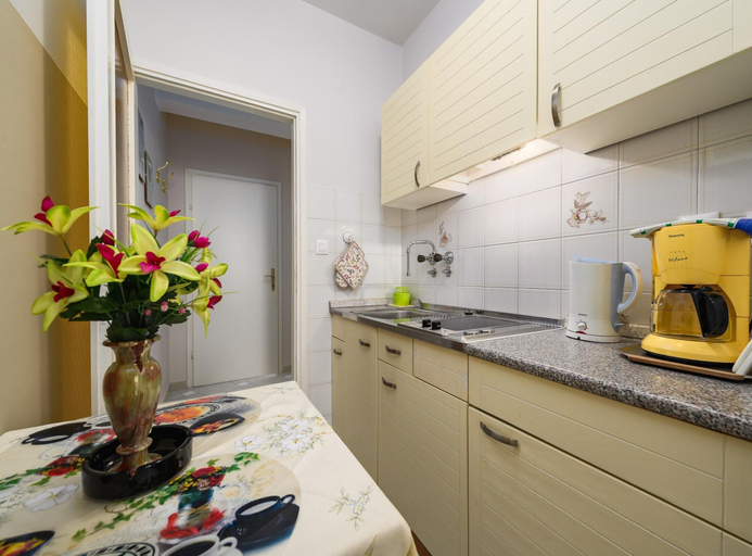 Private kitchen 5, Pretty Apartment With Balcony, Poreč