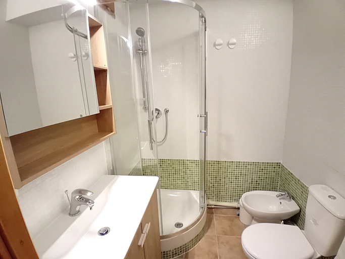 Bathroom 4, Terrasses D 501 - Parc Nat. Vanoise Appart. 5 Pers, Savoie