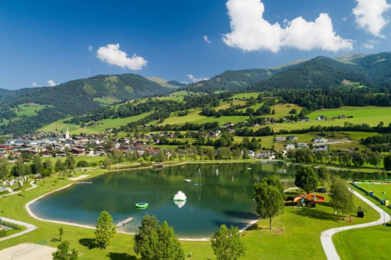 Aerial view, Superior Ferienhaus # 5C mit Sauna, Zell am See