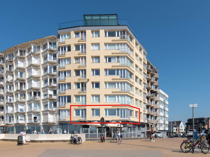 Exterior, Renovated Apartment With sea View in Mariakerke, West-Vlaanderen