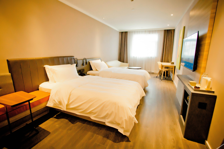 Bedroom 2, Hanting Hotel Cangzhou Huanghua Xinyu Building, Cangzhou