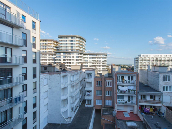 View from property 3, Modern Apartment on sea Wall in Ostend, West-Vlaanderen