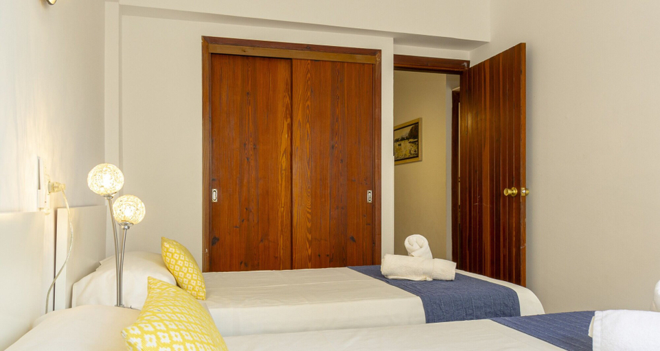 Bedroom 3, Apartment in Port de Pollenca by the Beach, Baleares