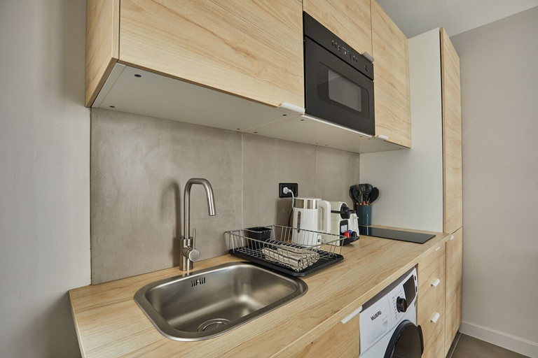 Private kitchen, Superb & New Studio Eiffel Tower, Paris