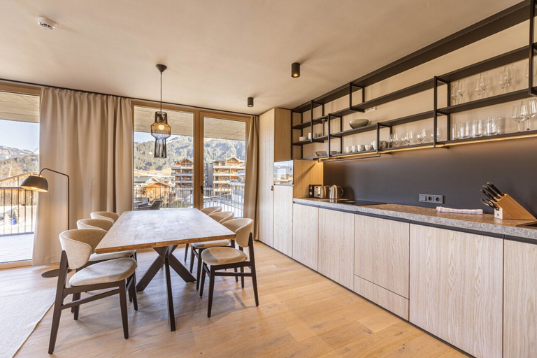Dining 2, Nice Apartment With Shared Sauna, Kitzbühel