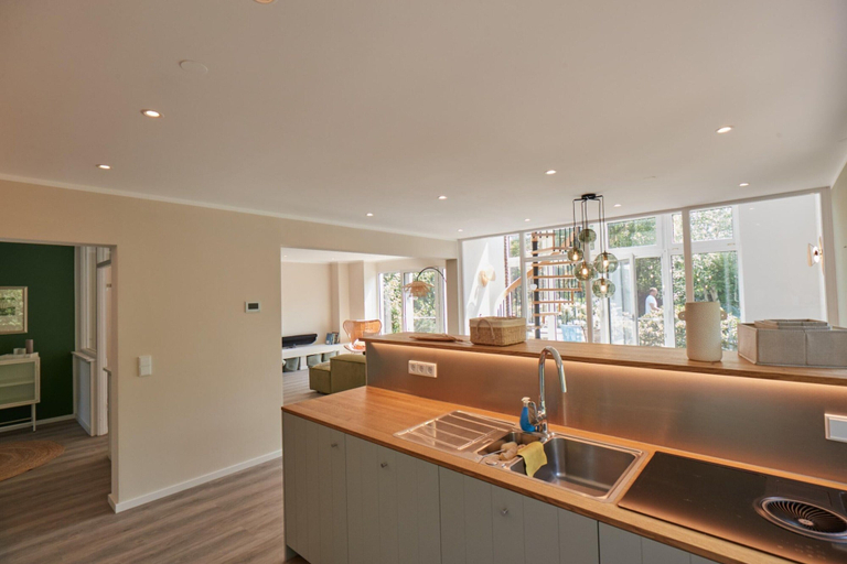 Private kitchen 2, Luxurioses Ferienhaus in St.peter Ording, Nordfriesland