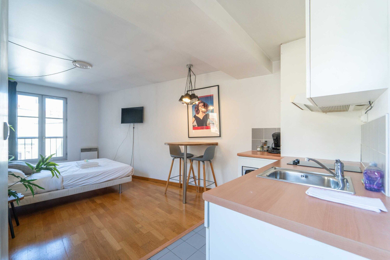 Room 3, Charming Studio- 2P- Jardin des Plantes/austerlitz, Paris